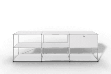 USM Haller Sideboard offen mit einer Klapptüre Produktbild