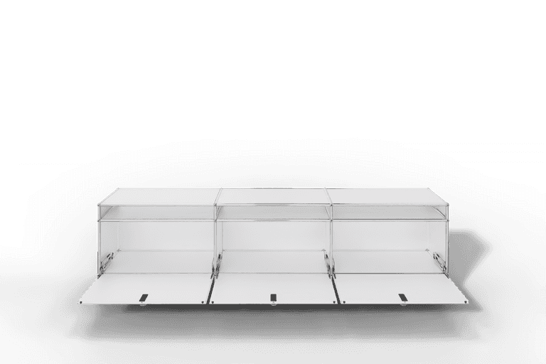 USM Haller TV-Lowboard, von Paul Schärer & Fritz Haller Produktbild