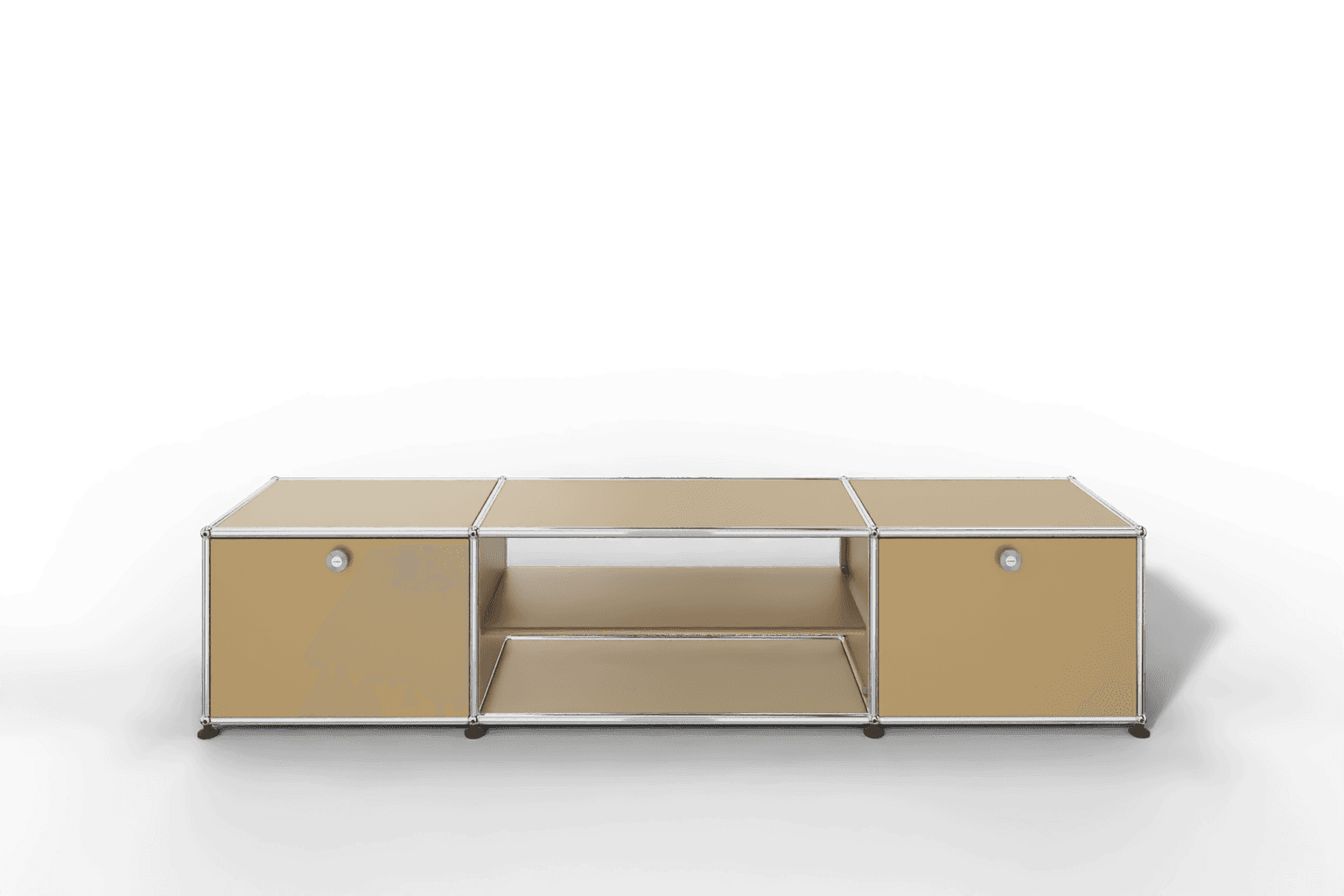 USM Haller TV-Lowboard mit Mittelteil und Zwischentablar Produktbild