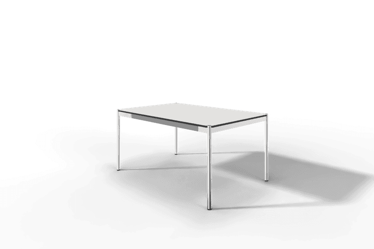 USM Haller Tisch, Tiefe 1000 mm, in Fenix, aus 3 Farben wählbar, Tischlänge wählbar Produktbild