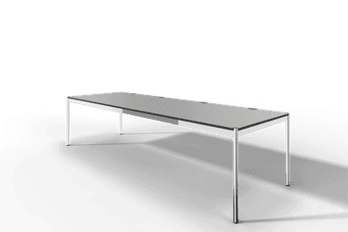 USM Haller Tisch Plus,Tiefe 1000 mm, Oberfläche Kunstharz Produktbild