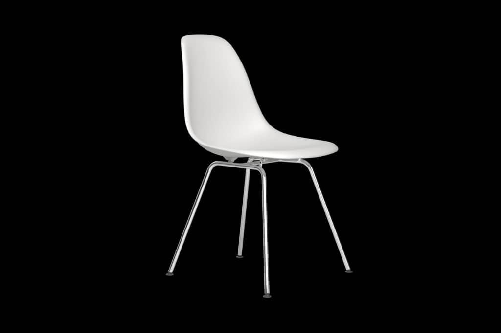 Eames Plastic Side Chair DSX