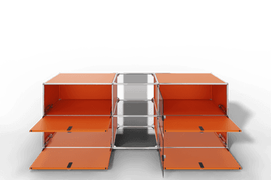 USM Haller Sideboard mit Vitrinen-Element Produktbild