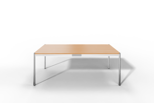 USM Haller Tisch, Tiefe 1000 mm, Holz furniert, geölt / lackiert, Oberfläche wählbar, Länge wählbar