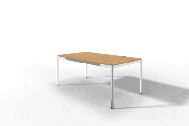 USM Haller Tisch Plus,Tiefe 1000 mm, Oberfläche Holz furniert Produktbild
