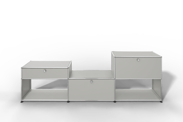 USM Haller Sideboard, 2 Klapptüren und 1 Schubkasten