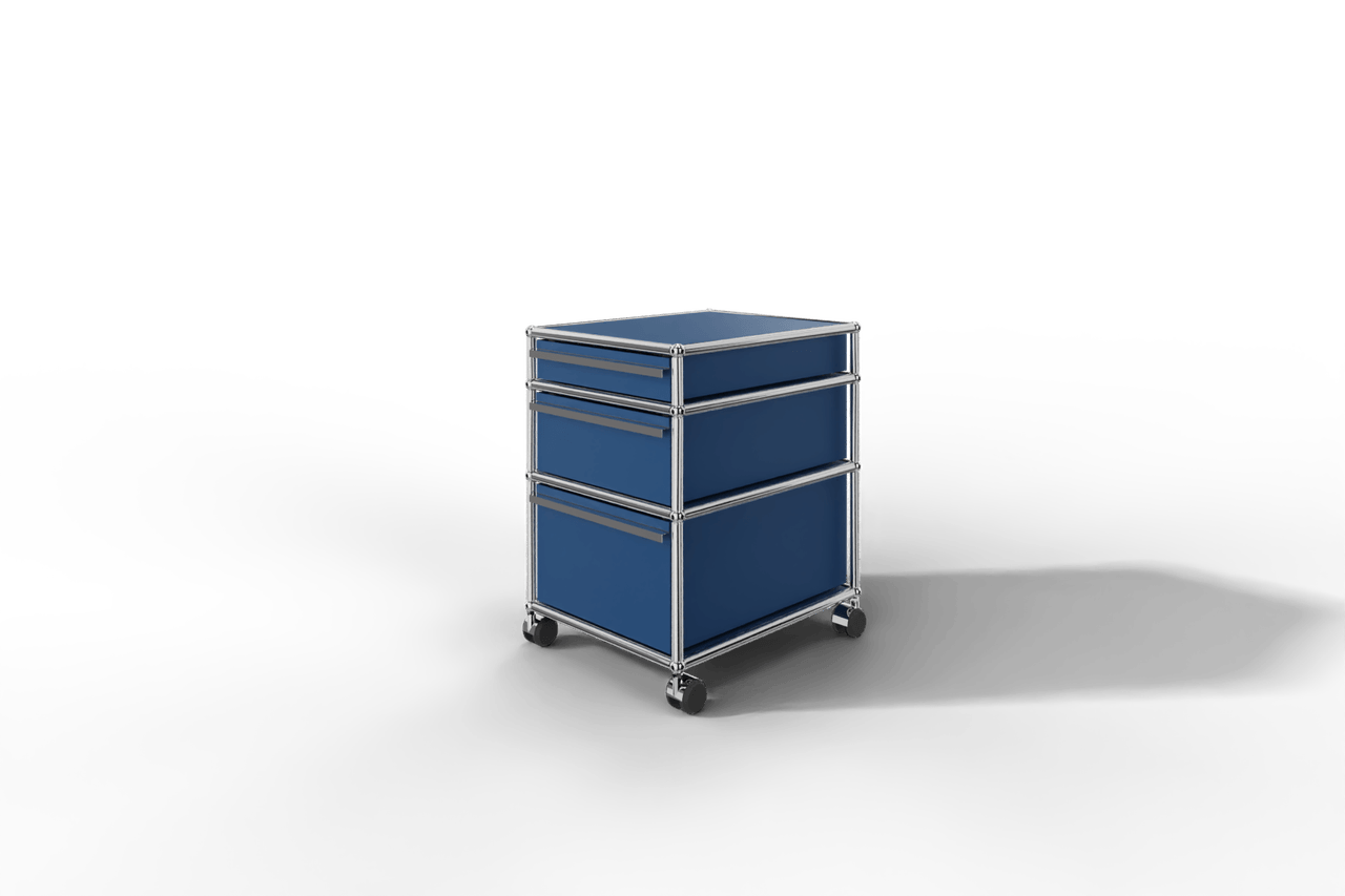 USM Haller Rollcontainer mit 3 Schüben, in 14 Farben konfigurierbar Produktbild