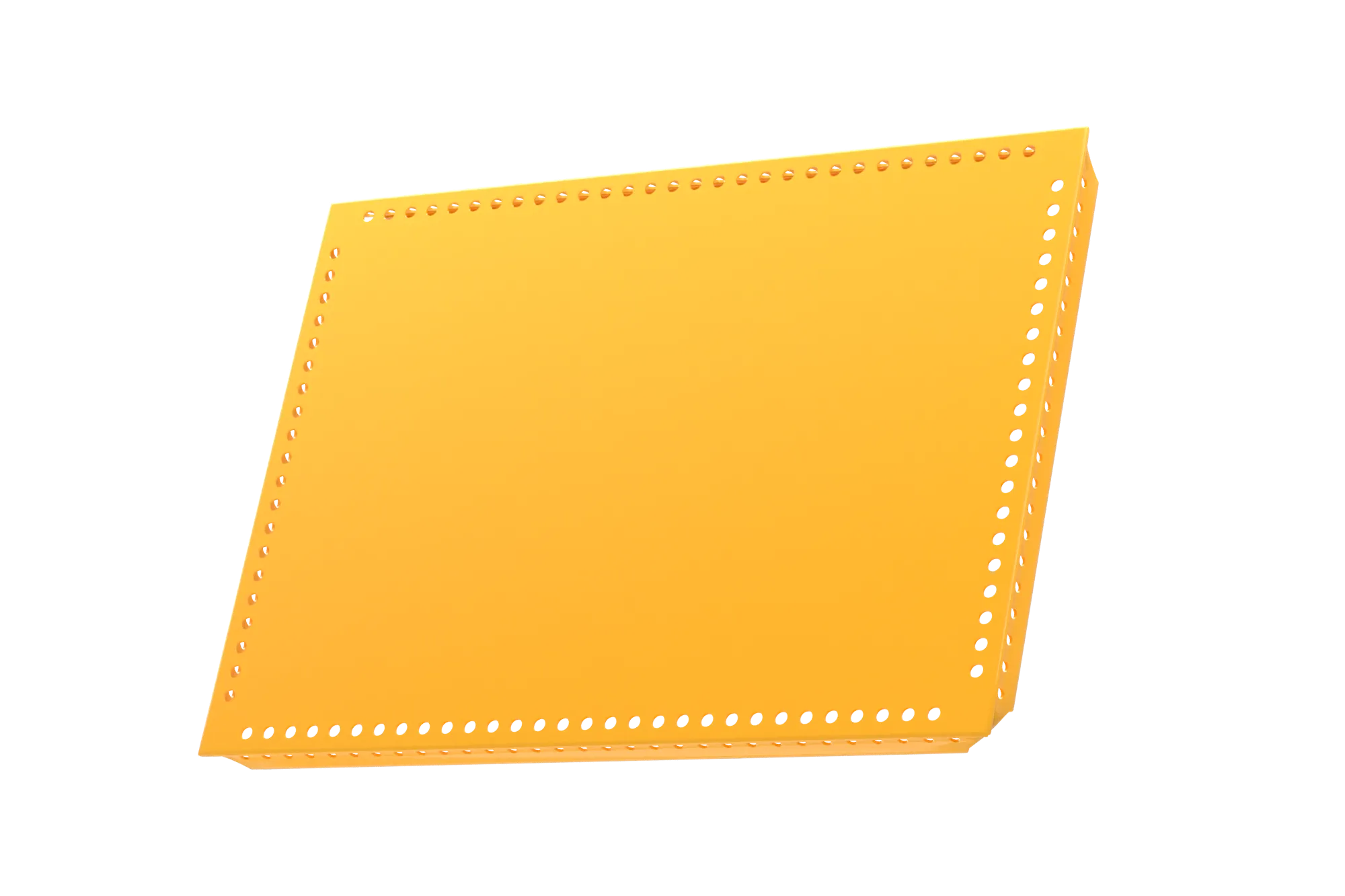 USM Haller Tablar Gelocht Goldgelb 250x350 Produktbild