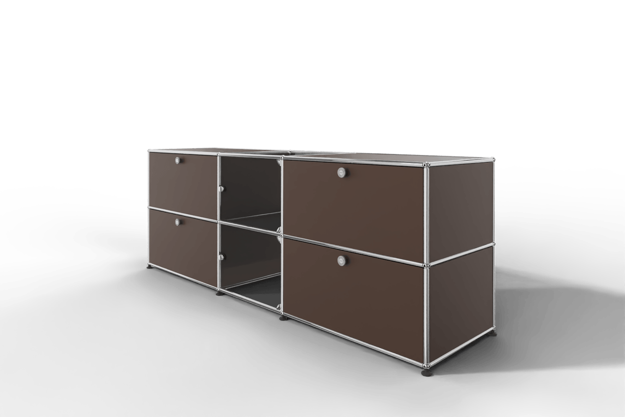 USM Haller Sideboard mit Vitrinen-Element Produktbild