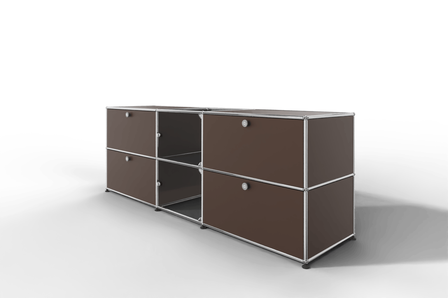 USM Haller Sideboard mit Vitrinen-Element Produktbild