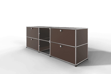 USM Haller Sideboard mit Vitrinen-Element Produktbild