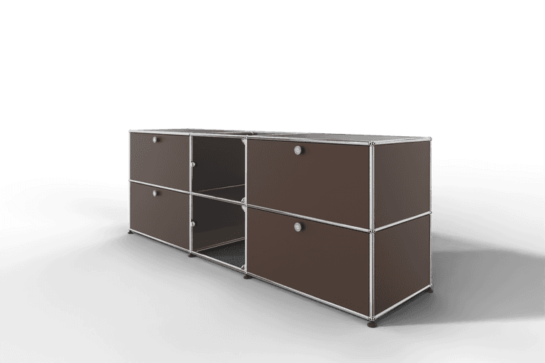 USM Haller Sideboard mit Vitrinen-Element Produktbild