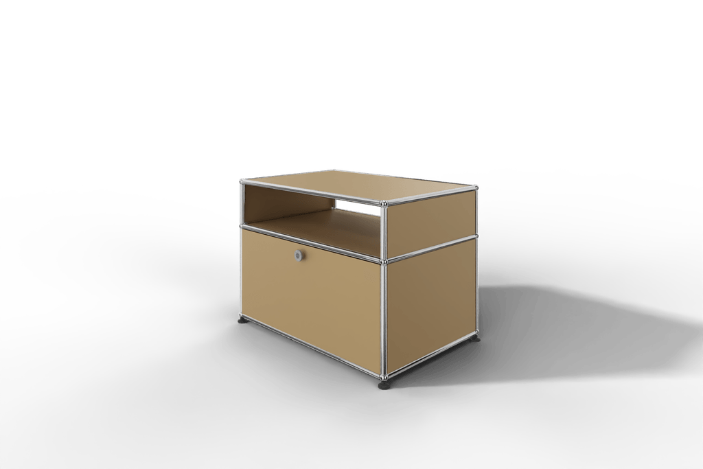 USM Haller TV-Lowboard klein mit einem offenen Fach Produktbild