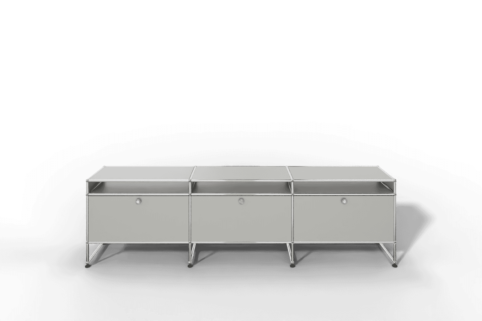 USM Haller TV-Lowboard, von Paul Schärer & Fritz Haller Produktbild