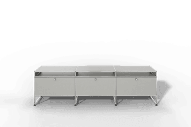 USM Haller TV-Lowboard, von Paul Schärer & Fritz Haller Produktbild