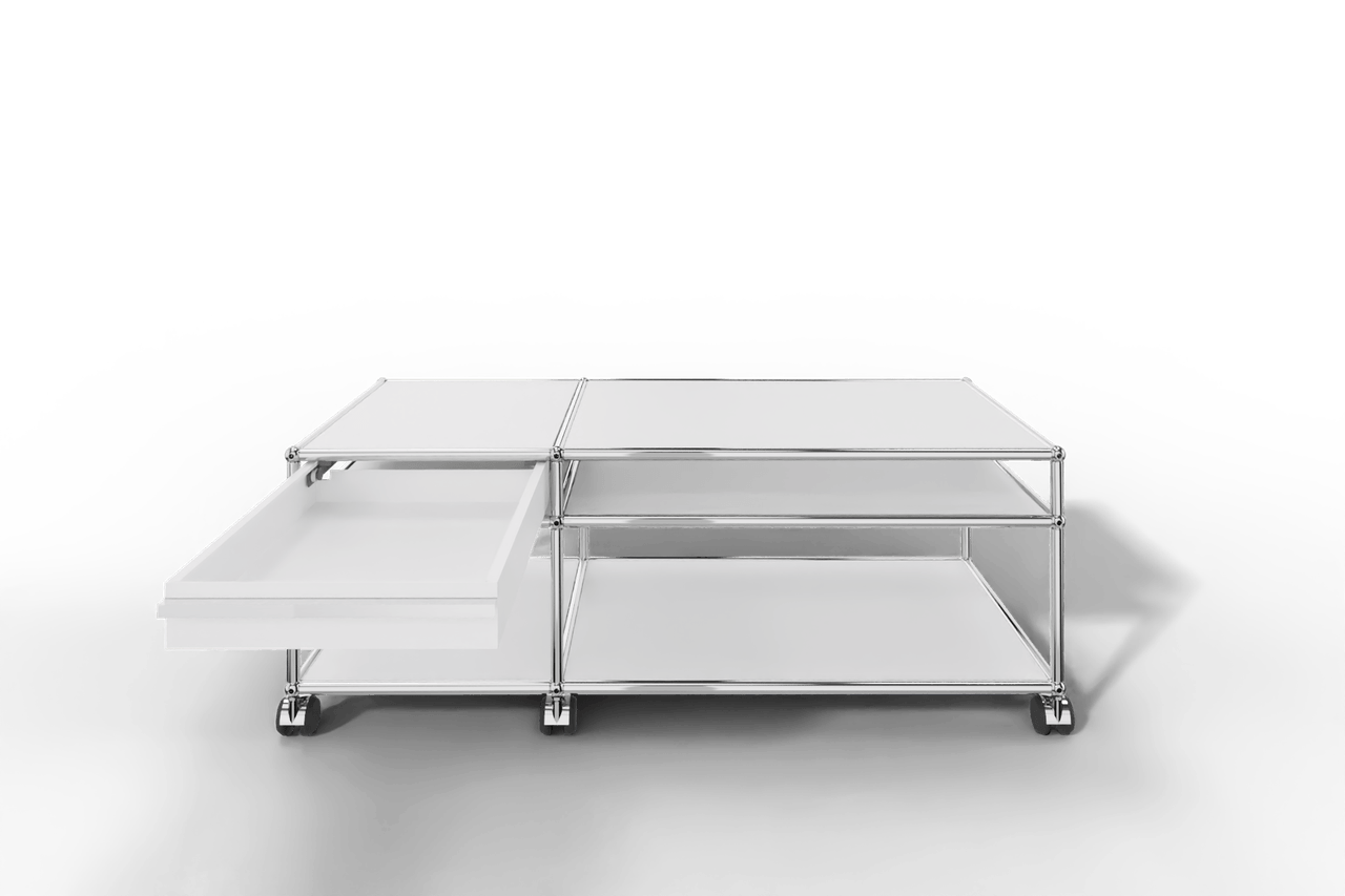 Couchtisch mit Schublade und offenem Fach Produktbild