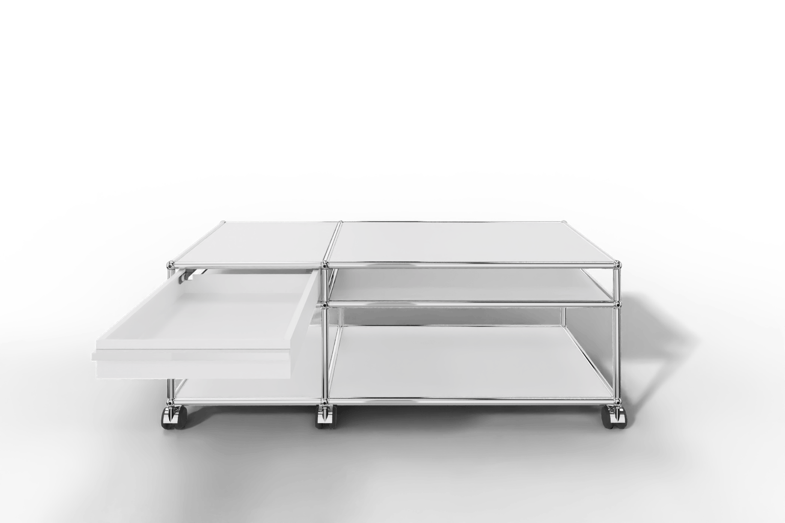 Couchtisch mit Schublade und offenem Fach Produktbild