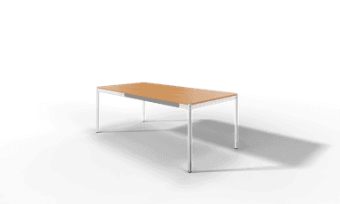 USM Haller Tisch, Tiefe 1000 mm, Holz furniert, geölt / lackiert, Oberfläche wählbar, Länge wählbar Produktbild