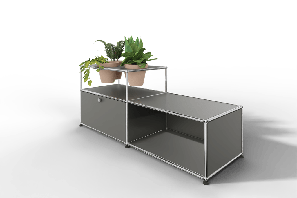 USM Haller Lowboard mit Pflanzeneinlage Produktbild