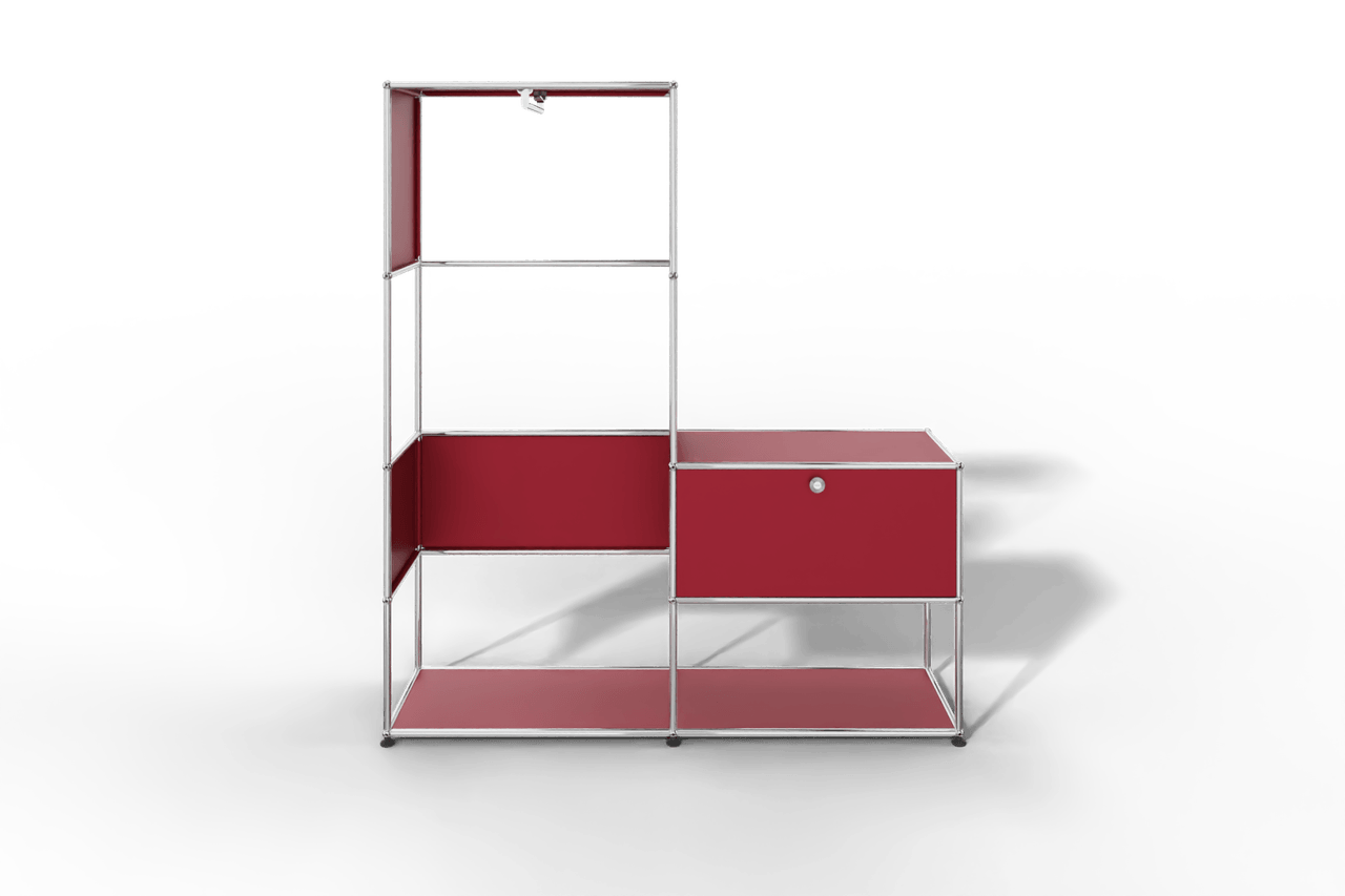 USM Haller Garderobe, 1500 mm breit, mit Klapptüre Produktbild