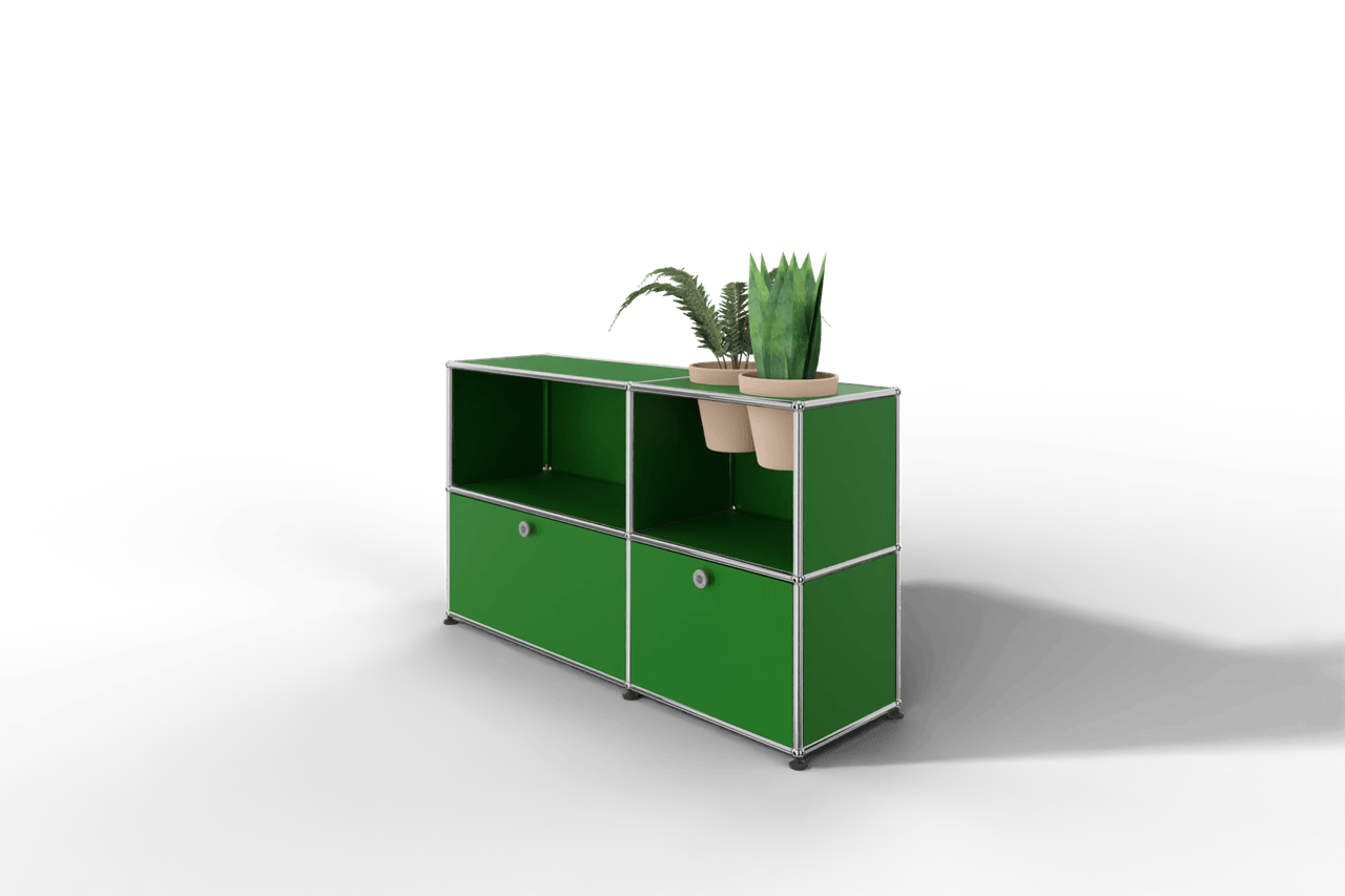 USM Haller Sideboard mit Klapptüren und Pflanzeneinsatz Produktbild