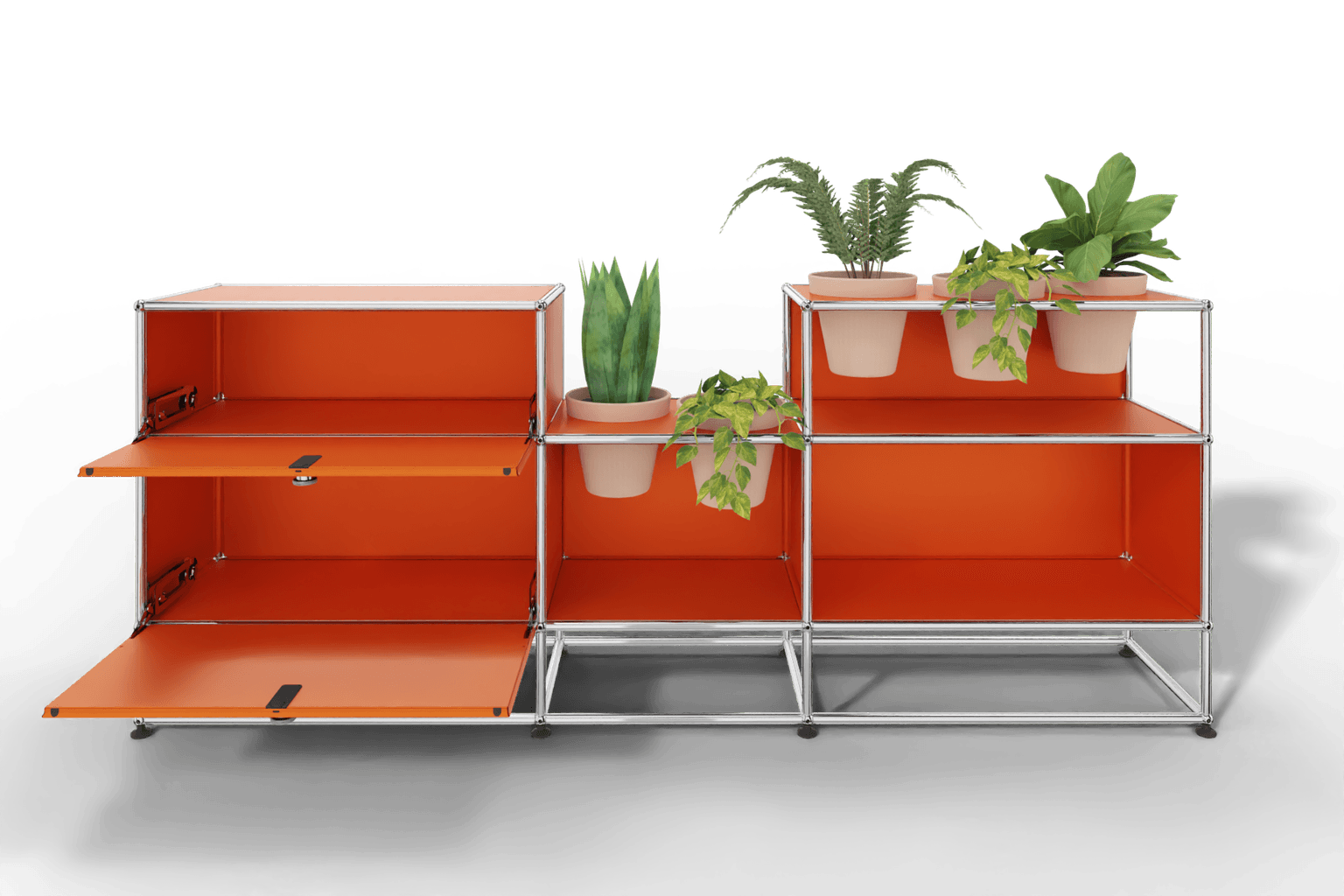 USM Haller Sideboard mit Pflanzeneinlage Produktbild