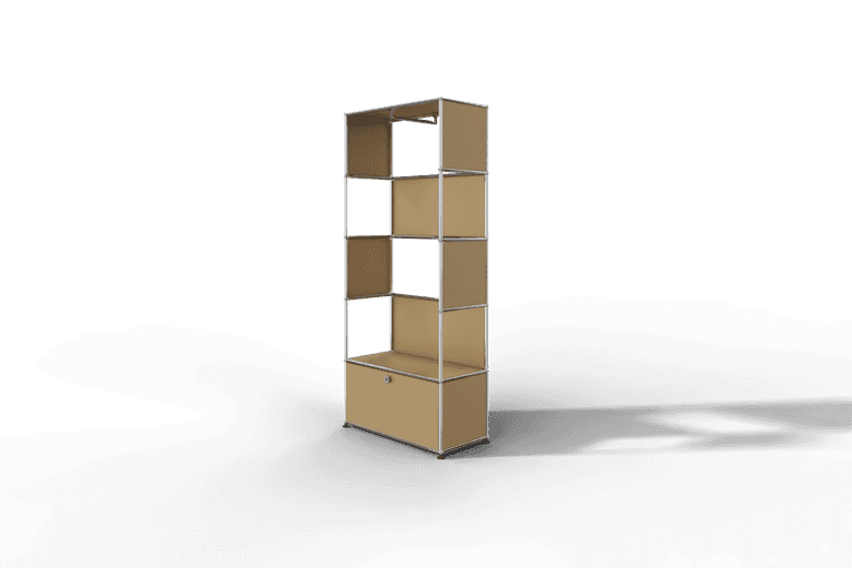USM Haller Garderobe, 750 mm breit, mit Klapptüre Produktbild