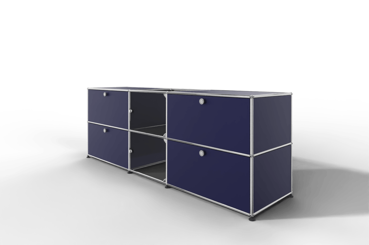 USM Haller Sideboard mit Vitrinen-Element Produktbild