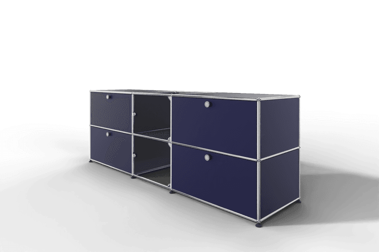USM Haller Sideboard mit Vitrinen-Element Produktbild