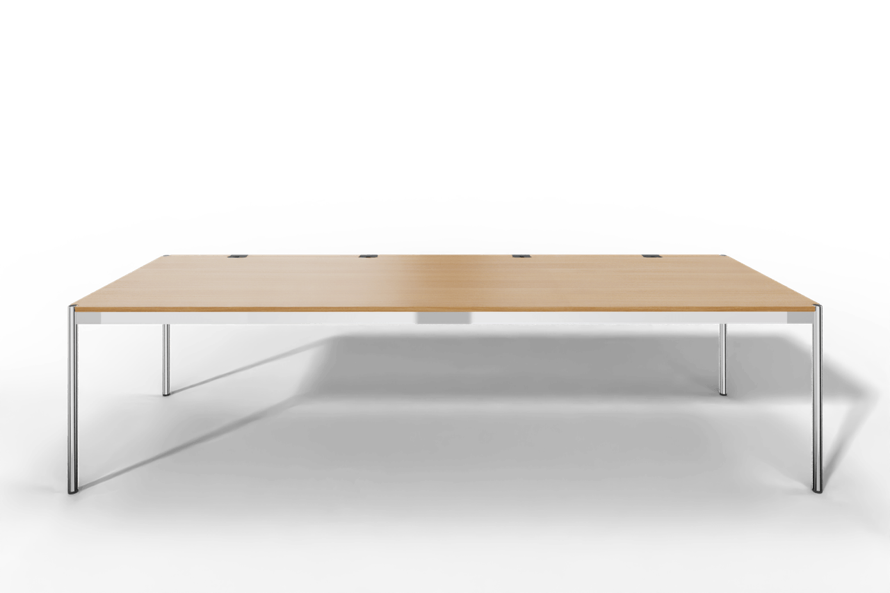 USM Haller Tisch Plus,Tiefe 1000 mm, Oberfläche Holz furniert Produktbild