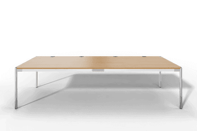 USM Haller Tisch Plus,Tiefe 1000 mm, Oberfläche Holz furniert Produktbild