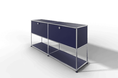 USM Haller Sideboard, 2 Klapptüren, untere Ebene offen Produktbild