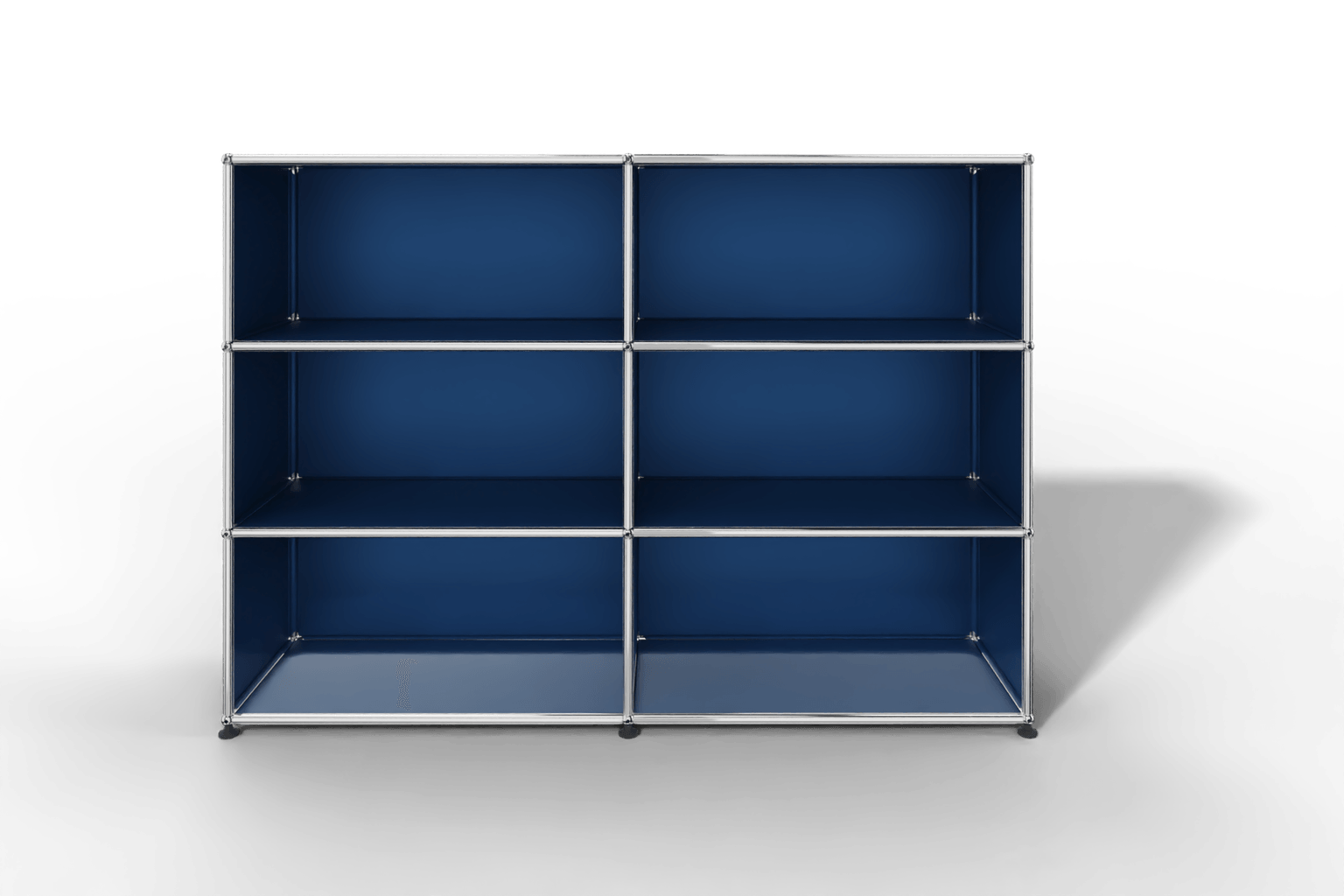 USM Haller Highboard mit 6 offenen Fächern in 14 Farben Produktbild