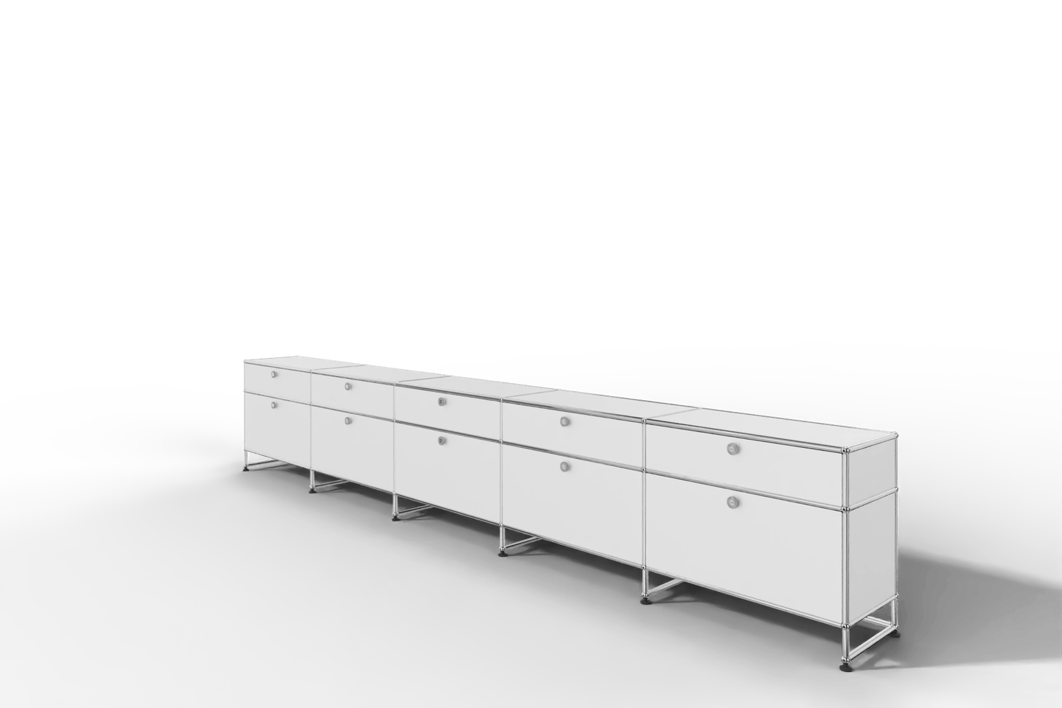 USM Haller Sideboard, 10 Klapptüren, Beige Produktbild