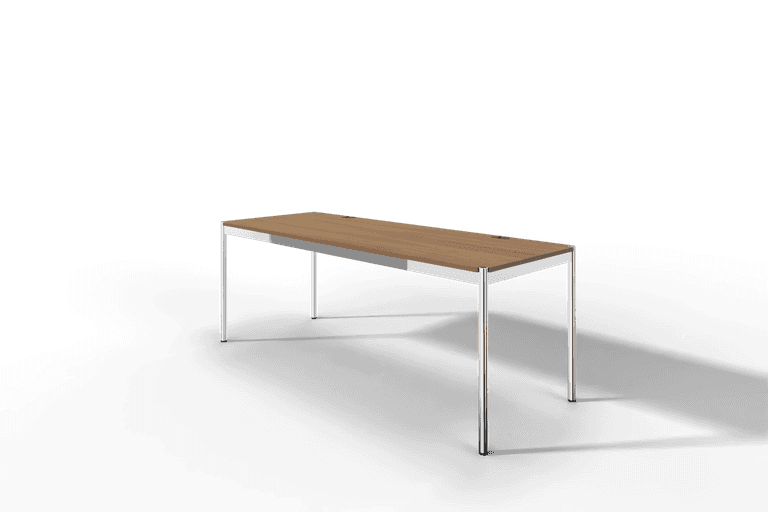 USM Haller Tisch Plus,Tiefe 750 mm, Oberfläche Holz furniert Produktbild