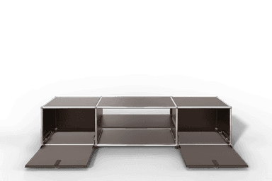 USM Haller TV-Lowboard mit Mittelteil und Zwischentablar Produktbild