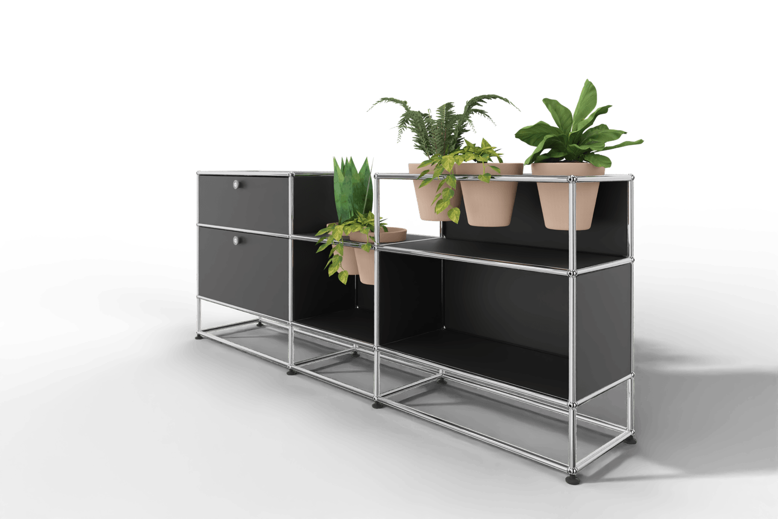 USM Haller Sideboard mit Pflanzeneinlage Produktbild