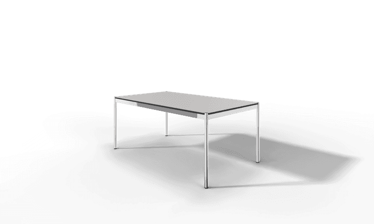 USM Haller Tisch, Tiefe 1000 mm, in Kunstharz, aus 4 Farben wählbar, Tischlänge wählbar Produktbild