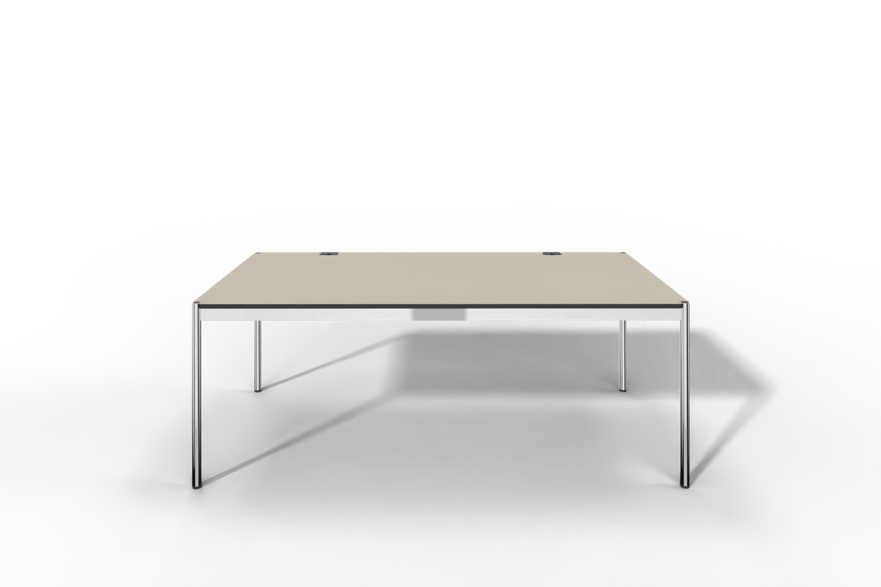 USM Haller Tisch Plus,Tiefe 1000 mm, Oberfläche Linoleum Produktbild