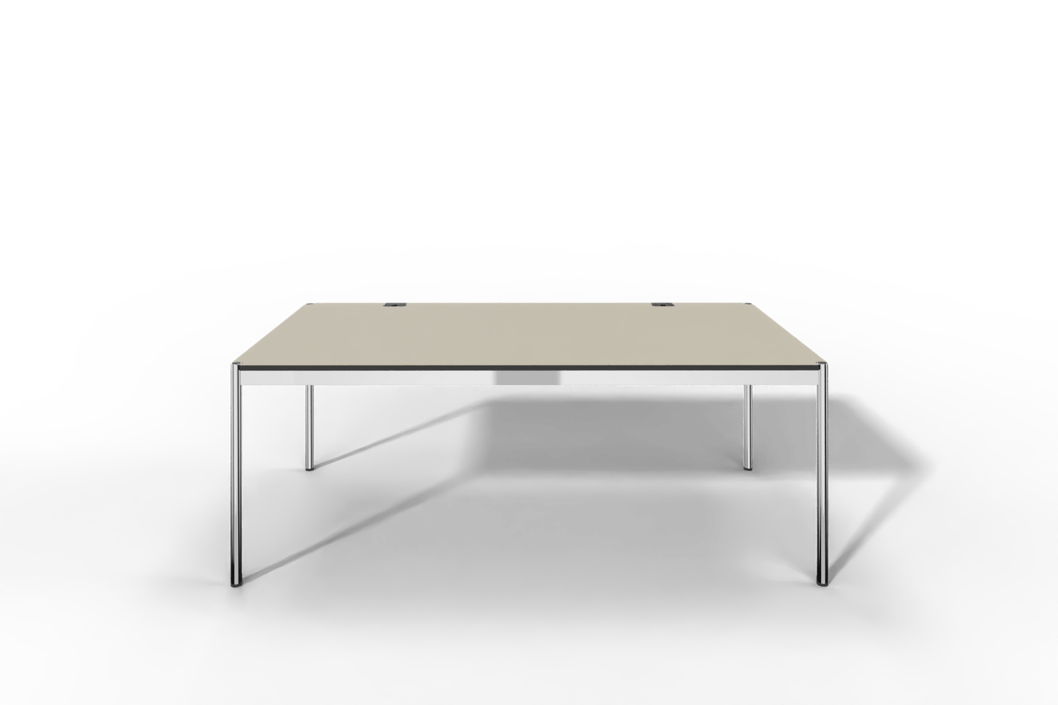 USM Haller Tisch Plus,Tiefe 1000 mm, Oberfläche Linoleum Produktbild