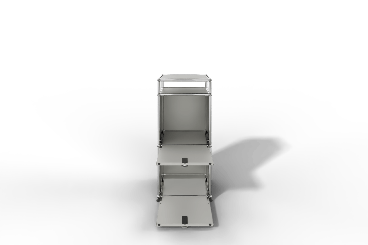 Schmales Highboard mit 2 Klapptüren Produktbild