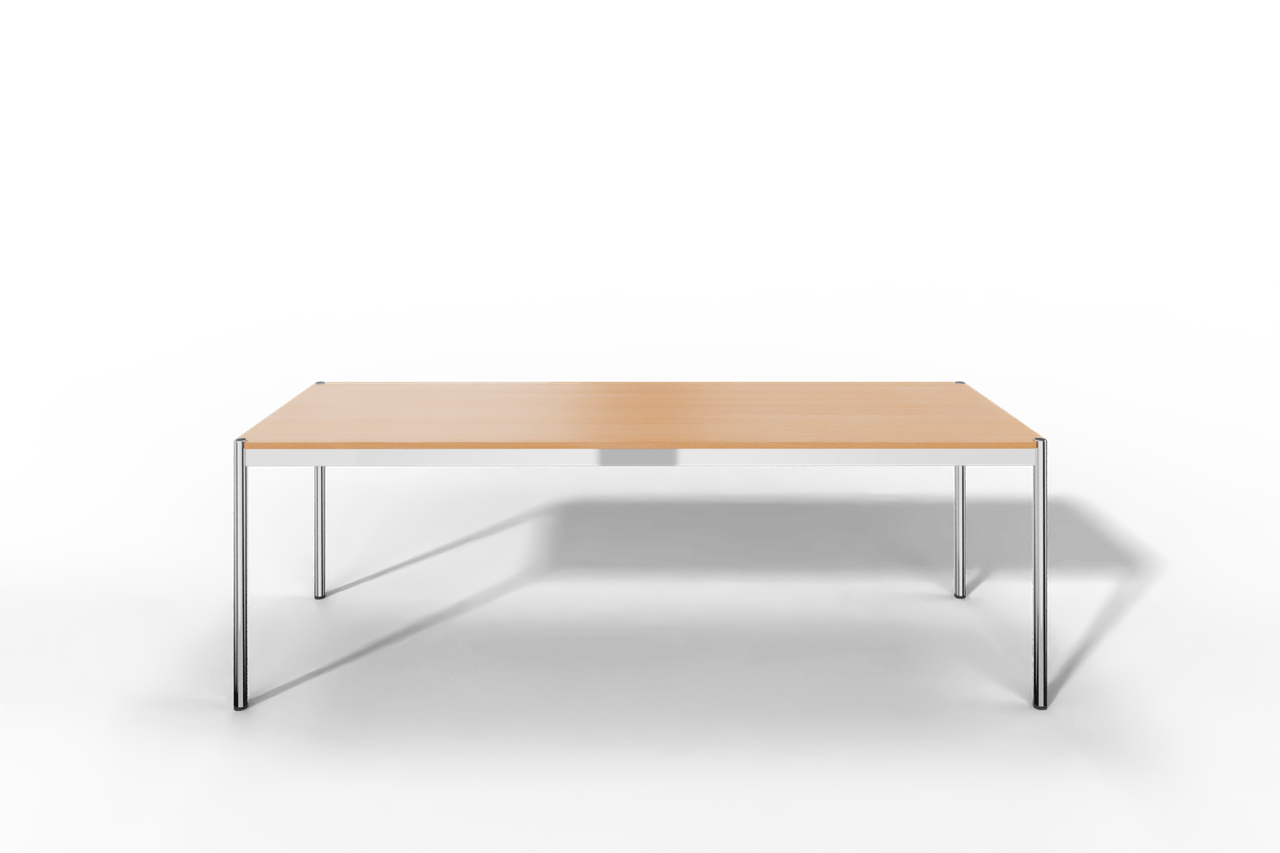 USM Haller Tisch, Tiefe 750 mm, Holz furniert, geölt / lackiert, Oberfläche wählbar, Länge wählbar Produktbild