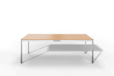 USM Haller Tisch, Tiefe 750 mm, Holz furniert, geölt / lackiert, Oberfläche wählbar, Länge wählbar Produktbild