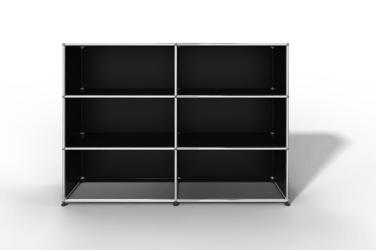 USM Haller Highboard mit 6 offenen Fächern in 14 Farben Produktbild