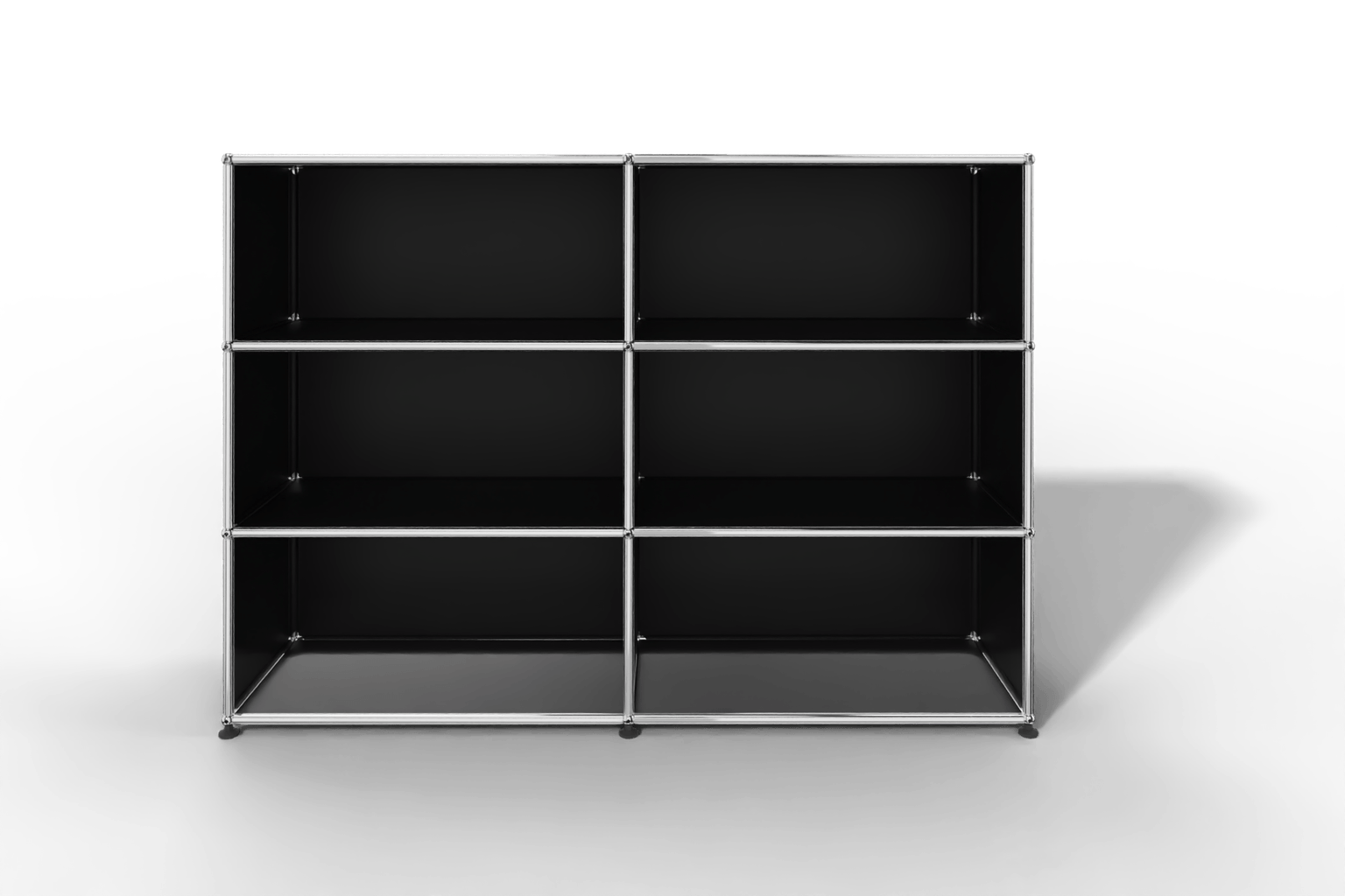 USM Haller Highboard mit 6 offenen Fächern in 14 Farben Produktbild