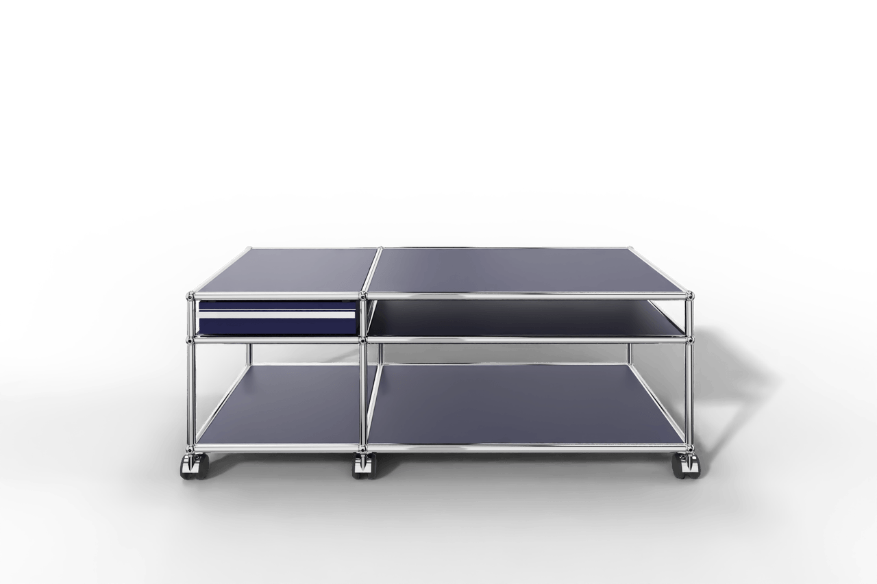 Couchtisch mit Schublade und offenem Fach Produktbild