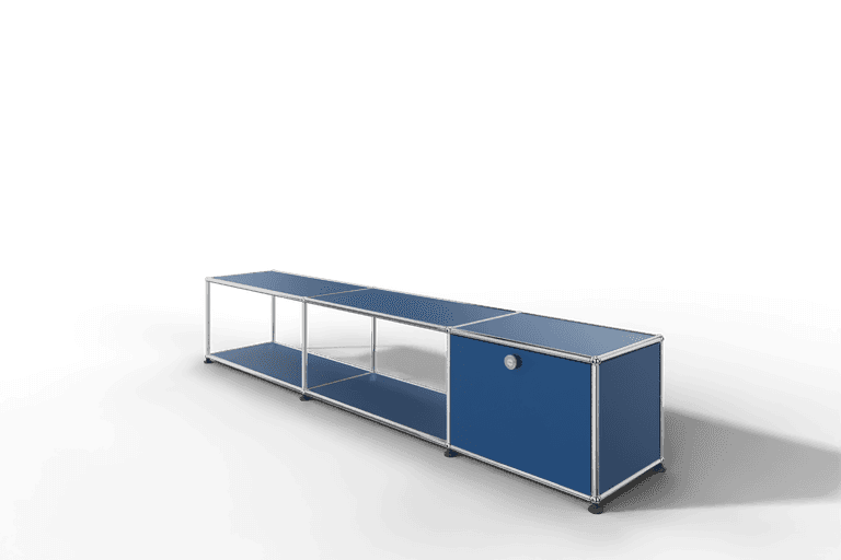 USM Haller Lowboard, mit 1 Klapptüre, von Paul Schärer & Fritz Haller Produktbild