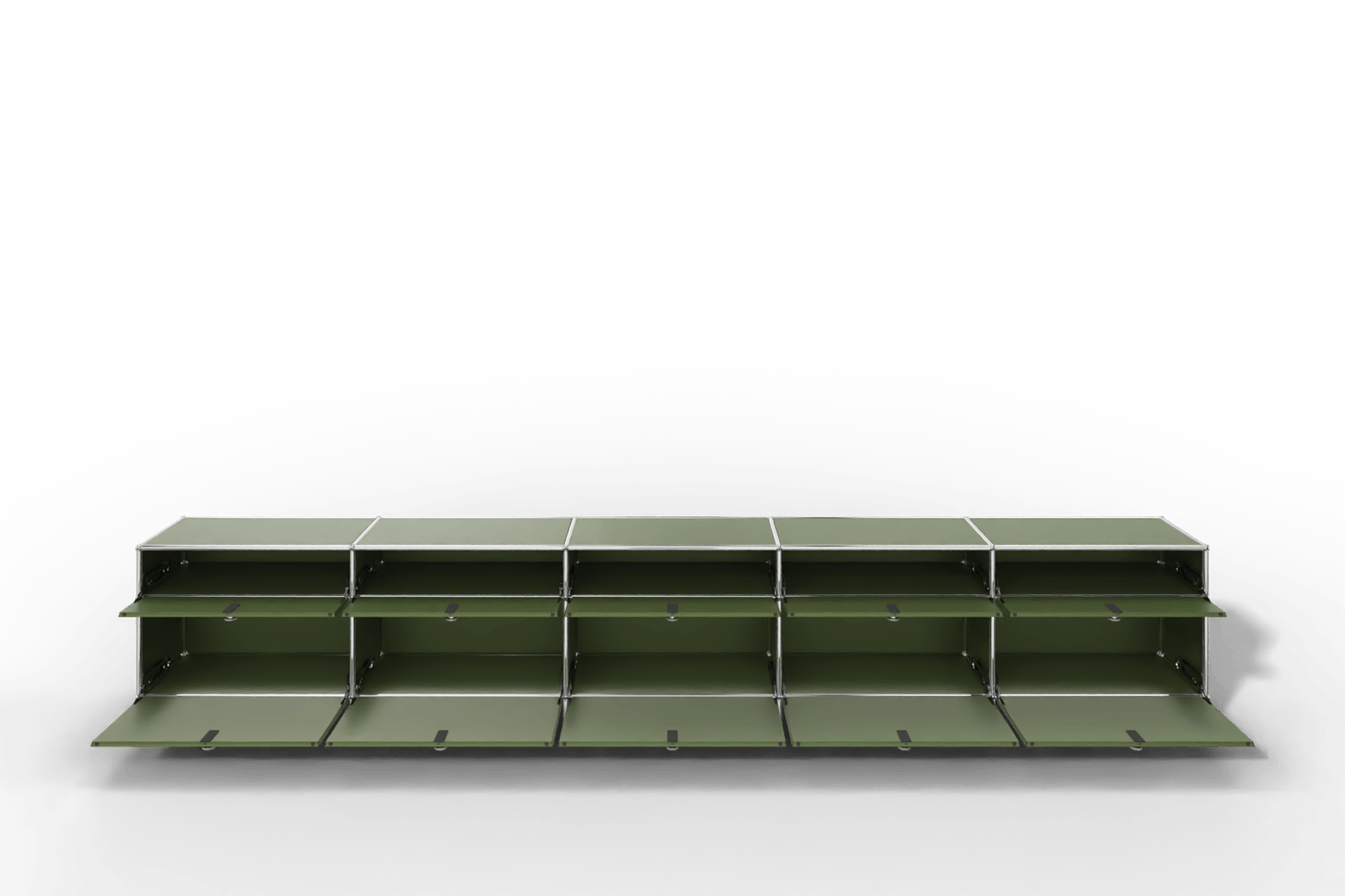 USM Haller Sideboard, 10 Klapptüren, Beige Produktbild