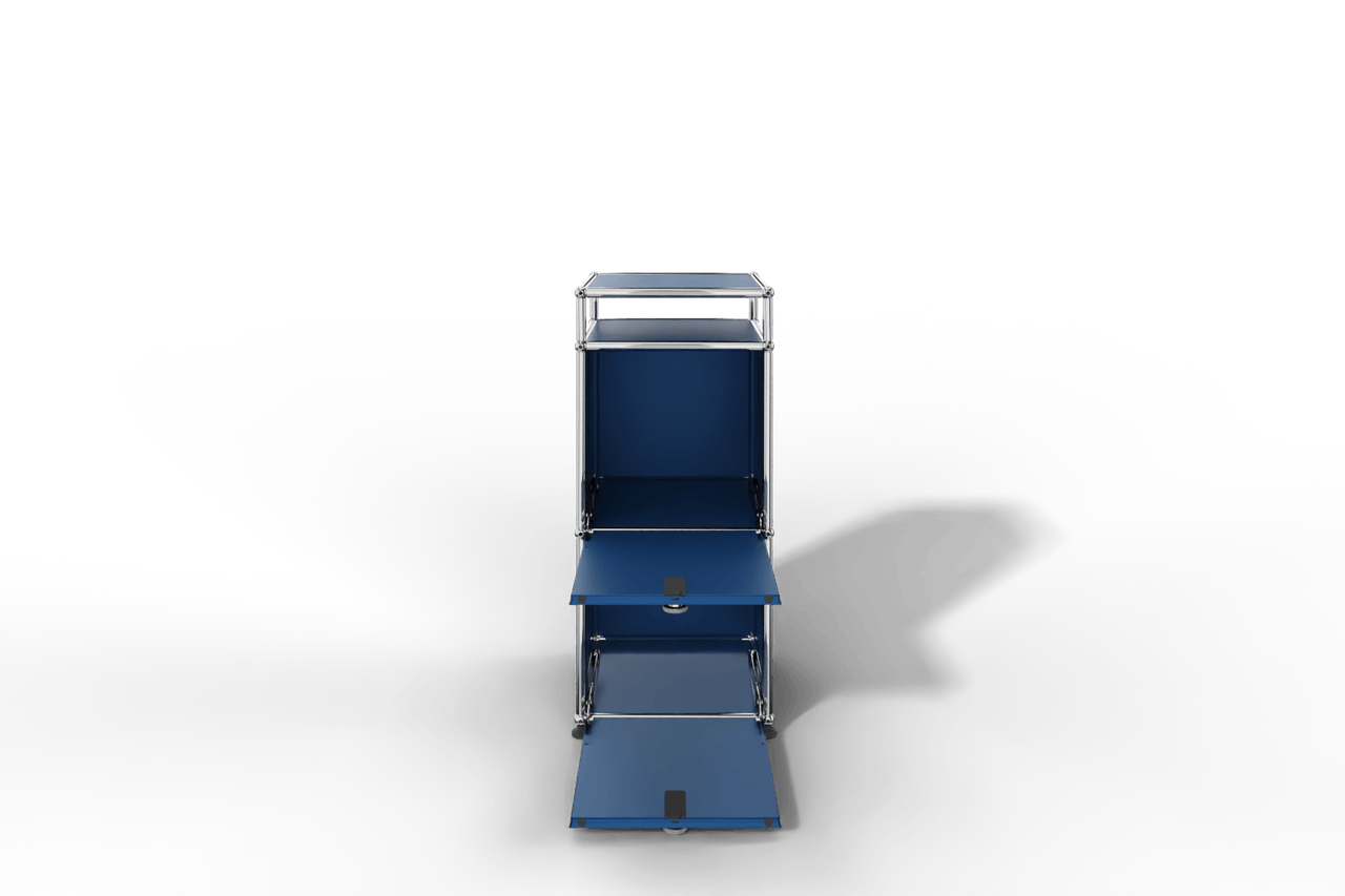 Schmales Highboard mit 2 Klapptüren Produktbild