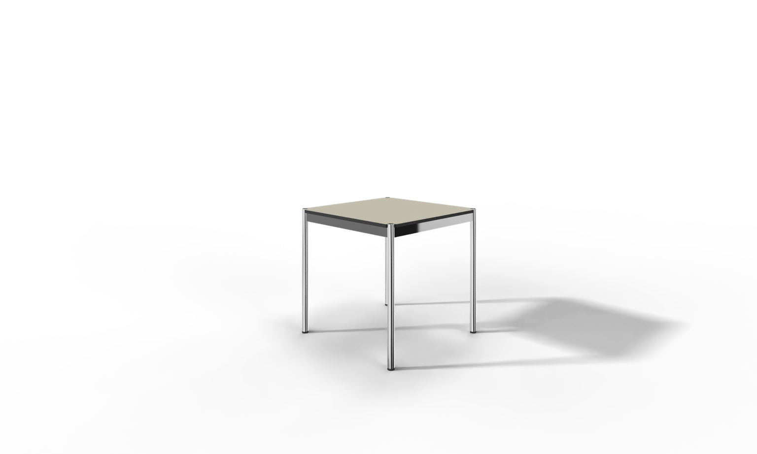 USM Haller Tisch, Tiefe 750 mm, Linoleum beschichtet, aus 5 Farben wählbar, Tischlänge wählbar Produktbild